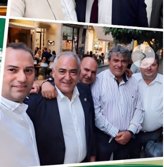 Θεοδόσης Μάλαμας σε πολιτική δραστηριότητα